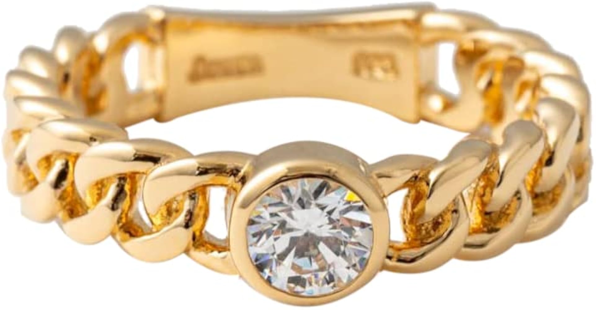 Amazon | (ジュエッテ) Jouete チェーン リング ジルコニア 029988